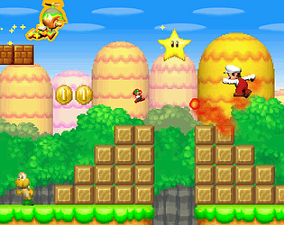 Super Mario Bros in HTML5 via PS5 Web Browser Demo Video