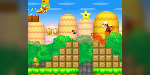 New Super Mario Bros. - Mario Vs Luigi by ipodtouch0218