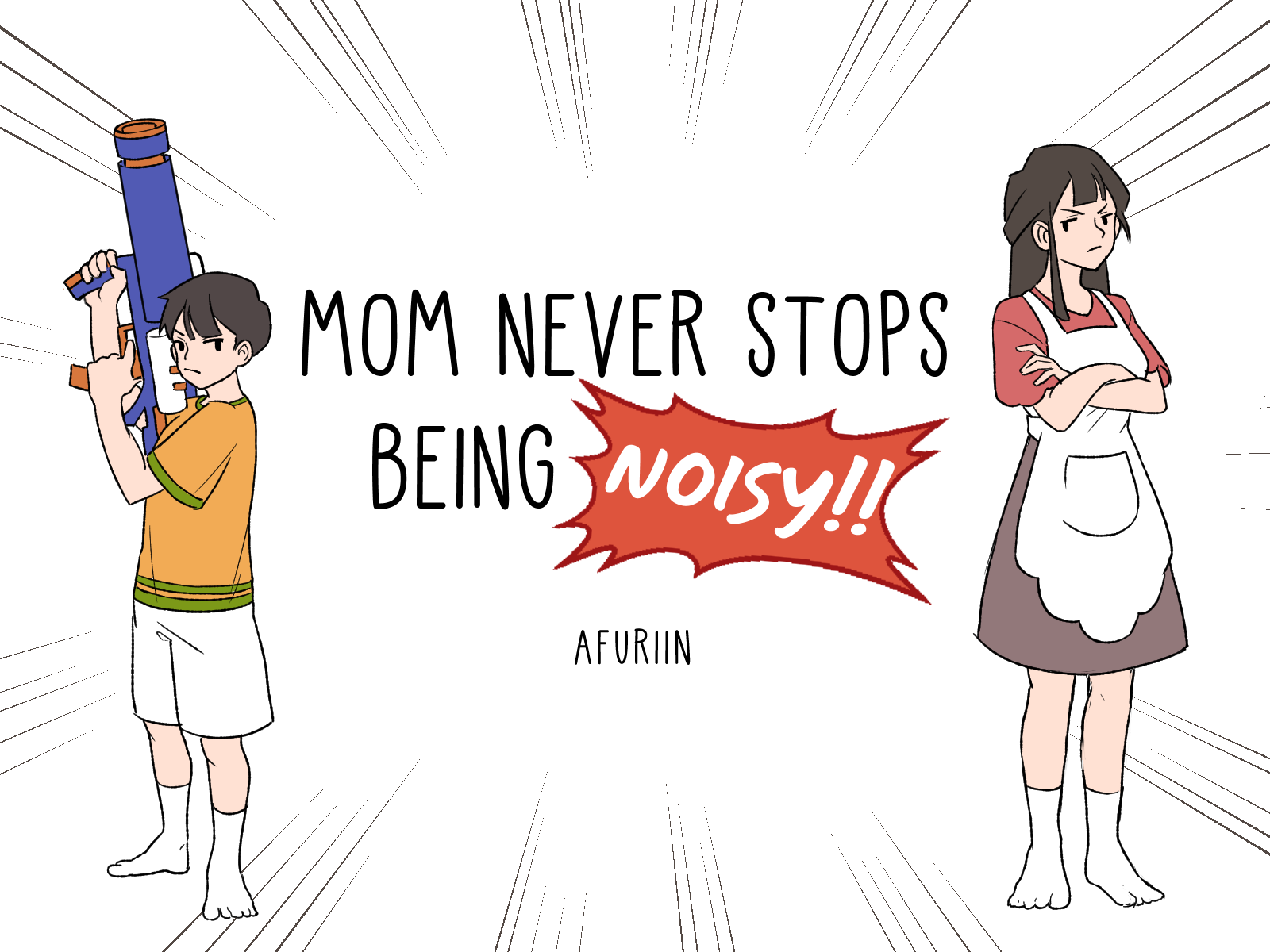 Cover image for Mom Never Stops Being Noisy!