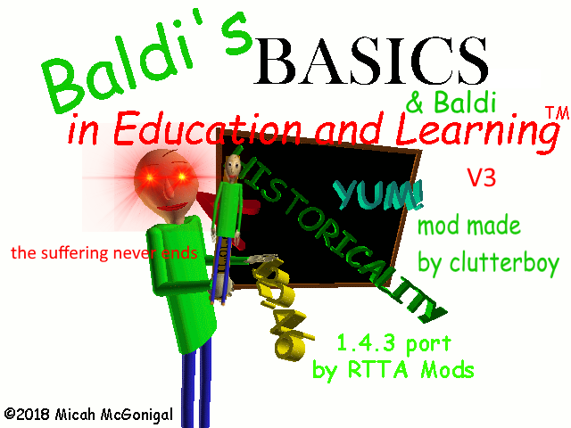 Baldi's Basics & Baldi (1.4.3 Port)