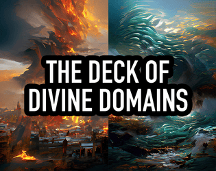The Deck of Divine Domains   - A tool for writing the gods of your next game of D&D. 
