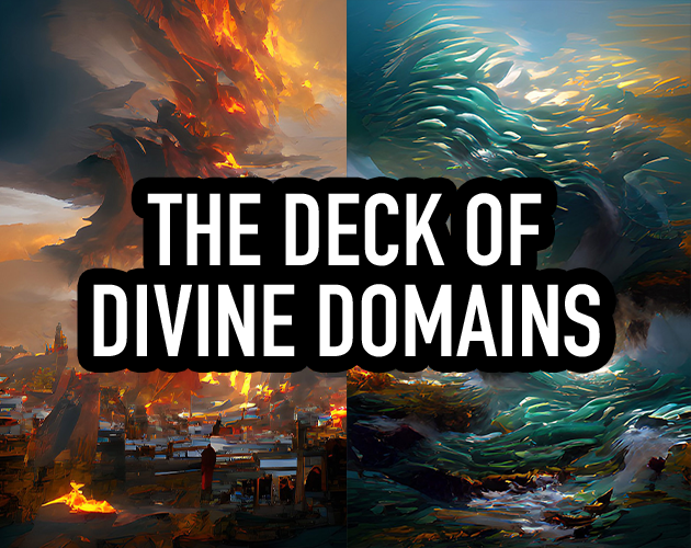 Cover image for The Deck of Divine Domains
