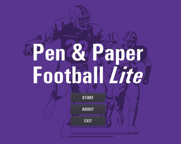 Pen & Paper Football by JavaJack