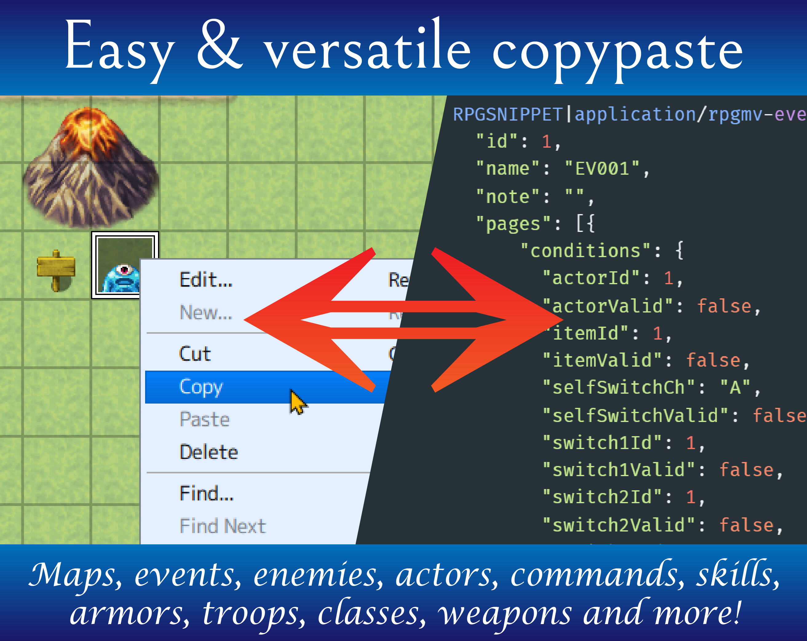 Clipboard Helper for RPG Maker MV by Tamschi