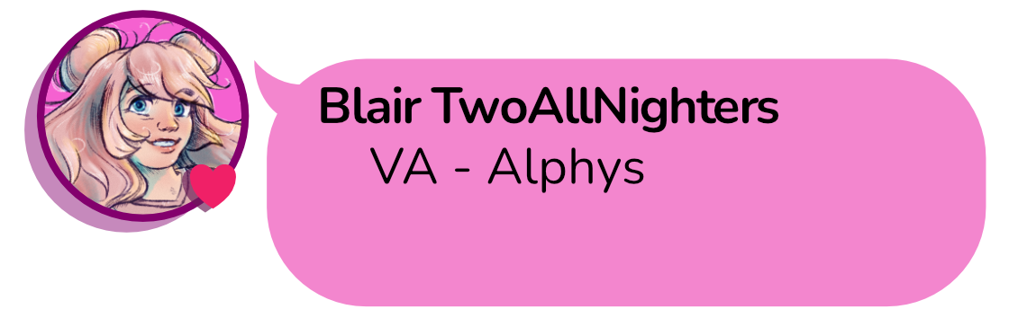 Blair TwoAllNighters: VA - Alphys