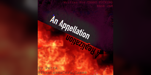 Cover image for an appellation // a realization