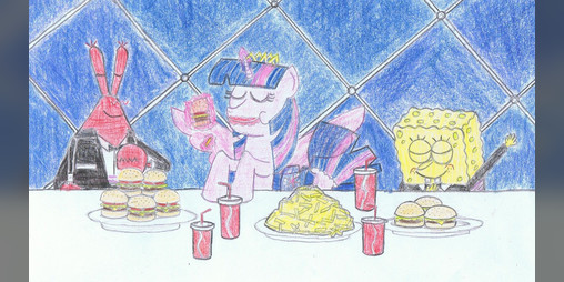 Cover image for SpongeBob and Twilight: Paper Dimension