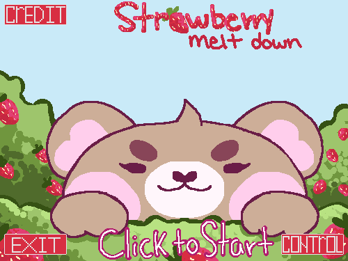 Strawberry Melt Down