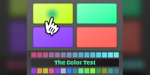 Cover image for The color test