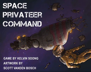 Space Privateer Command   - Solo pnp, Space Adventure, Spaceship, 