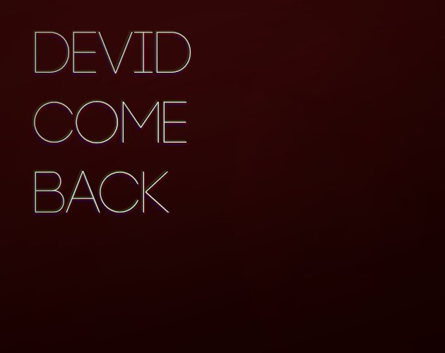 Cover image for Devid come back