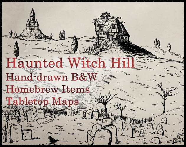 Cover image for Haunted Witch Hill - Hollow Adventures