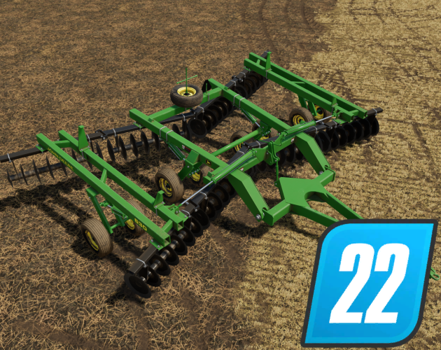 John Deere 630 disk cultivator by Jono