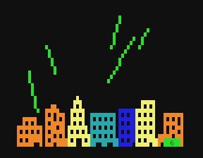 Defender (Tandy MC10) by Jim Gerrie