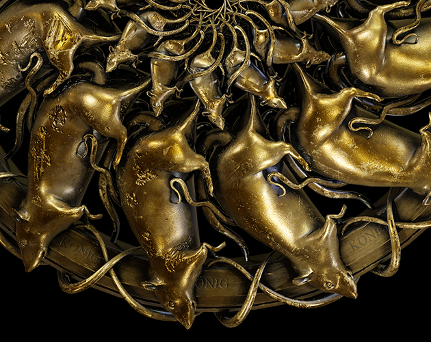 Cover image for RATTENKÖNIG
