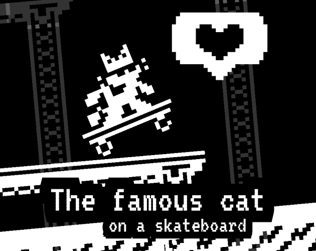 Cover image for Famous internet cat on a skateboard 😼 – V.1