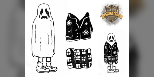 Cover image for Deimos Academy Ghost Paper Doll