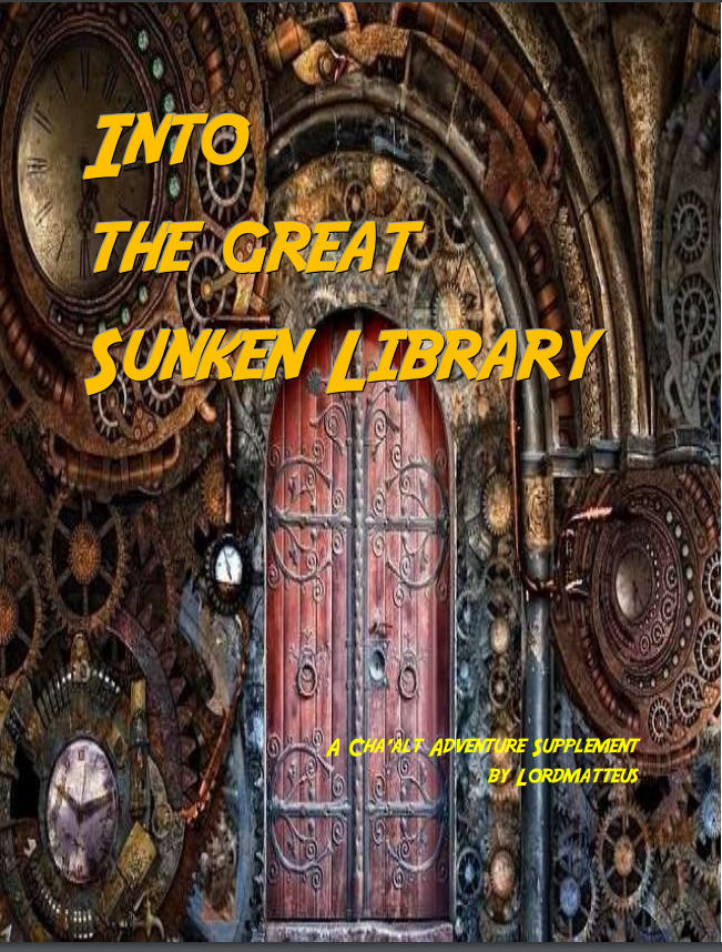 Cover image for Into the Great Sunken Library