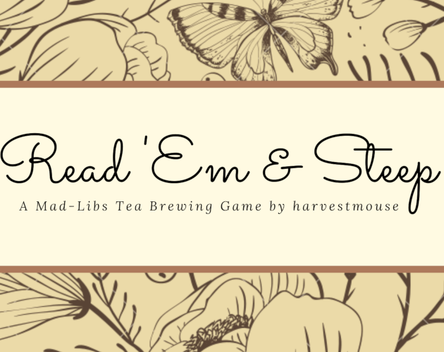 Cover image for Read 'Em & Steep