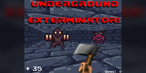 Cover image for Underground Exterminator- JamGame