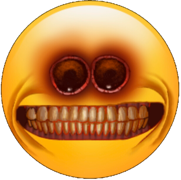 Cursed Emoji Sticker - Happy,Barrel Emoji - free transparent emoji 