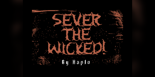 Cover image for Sever The Wicked! (C64)