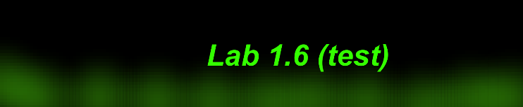 Lab 1.6 full (test)