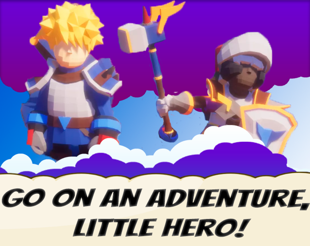 Go on an adventure, little hero!