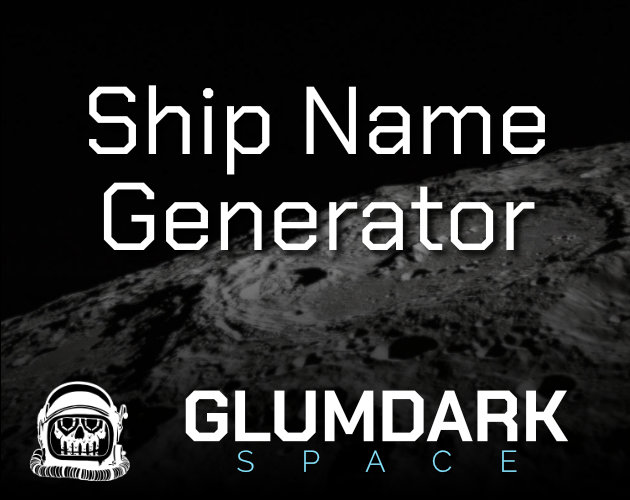 Ship Name Generator by mcglintlock