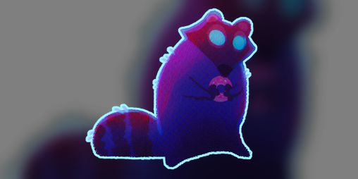 Cover image for A Raccoon's Tale