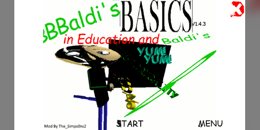 Cover image for Baldi's (very) Warped Basics (Baldi's Basics Mod)