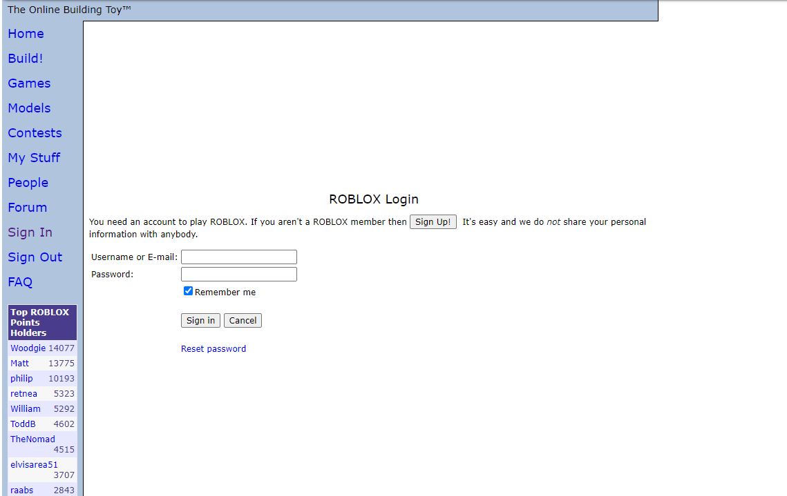 Roblox 2006 Client (Leak) : Kallus : Free Download, Borrow, and