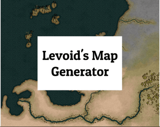 Levoid's Map Generator   - A print and play map game for generating a fantastical map using tables and dice. 