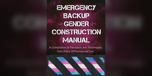 Cover image for Emergency Backup Gender Construction Manual [beta]