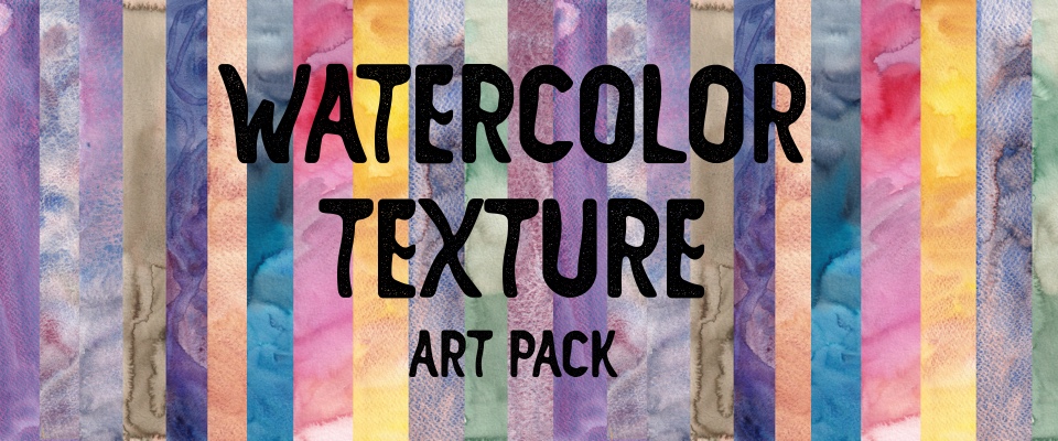 Watercolor Textures Art Pack