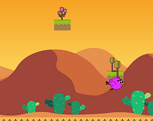 Fly with bird