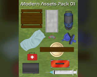 Modern Assets Pack 01 for TTRPGs  