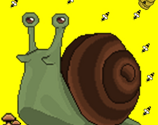caracol em fuga