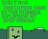 Cover image for Dicky and the curios case of the missing girlfriend at orgy manor (18+)