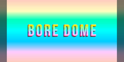 Cover image for BORE DOME