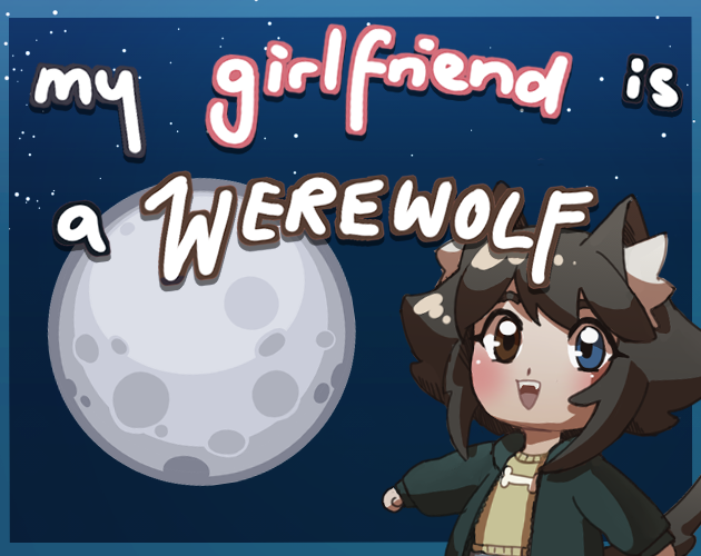 Cover image for My girlfriend is a werewolf and wants to go to the dogpark at night.