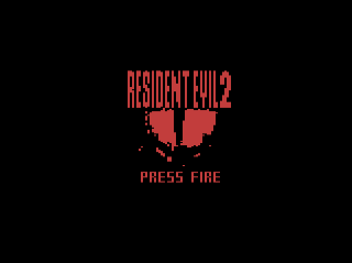 Resident Evil 2 demake for Atari 2600 cover
