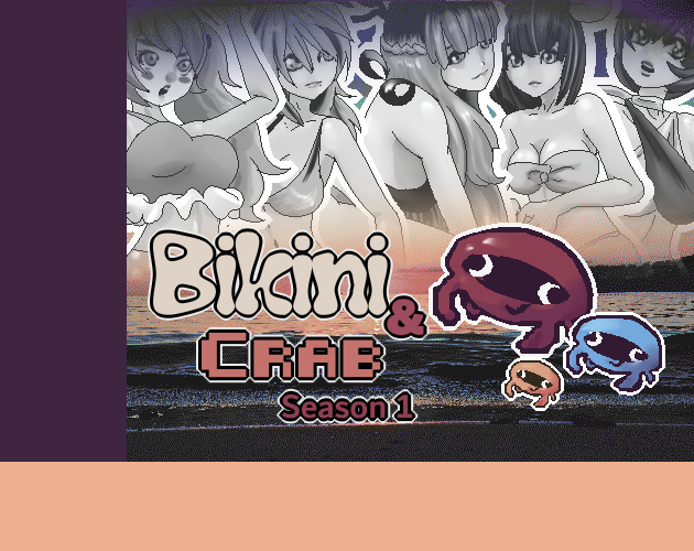 Cover art for Bikini & Crab by Red Pines Corp — adult visual novel