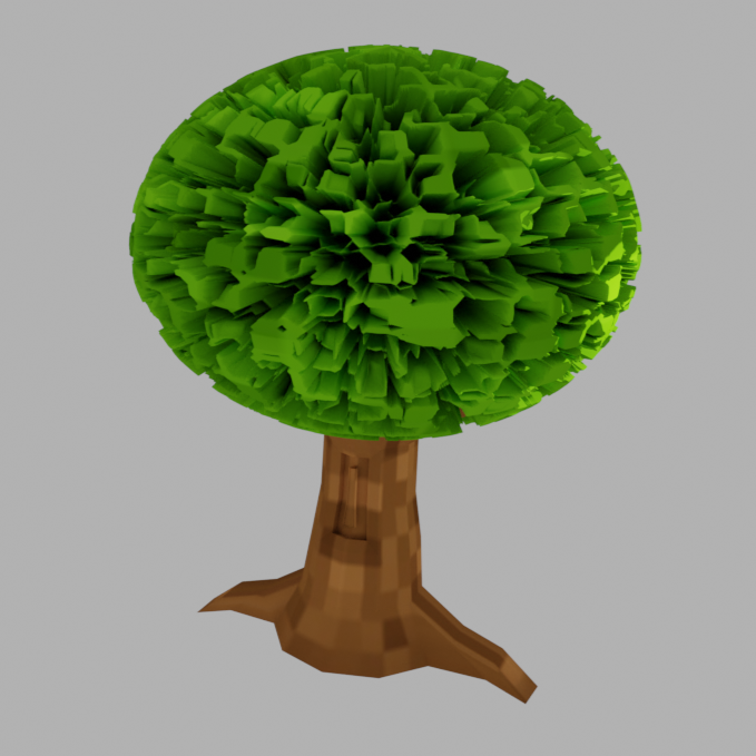 Tree 3D Model - RPG Version