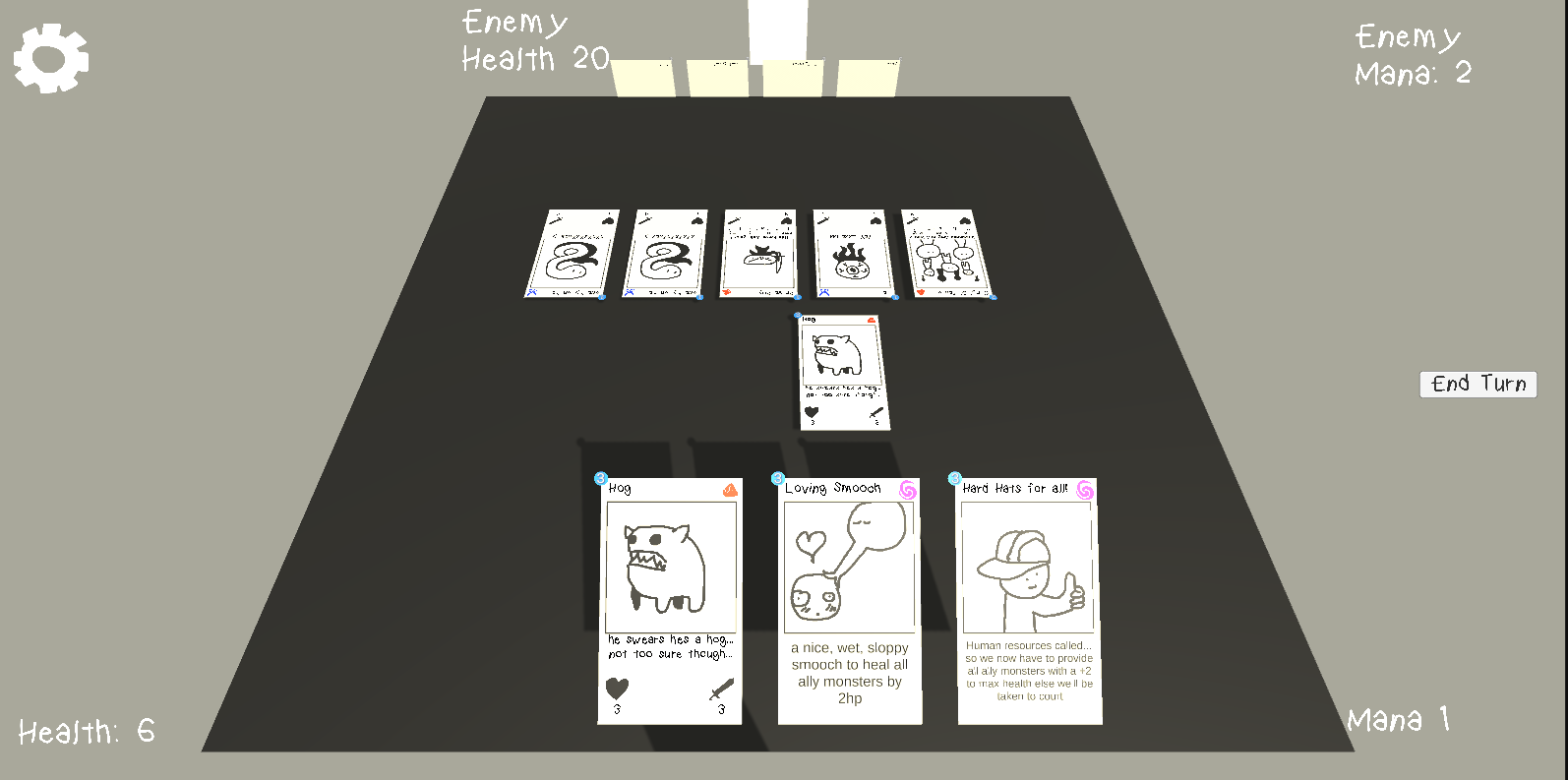 Timmy and Tia's totally awesome card game