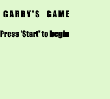 Garry's Game (GB studio game)