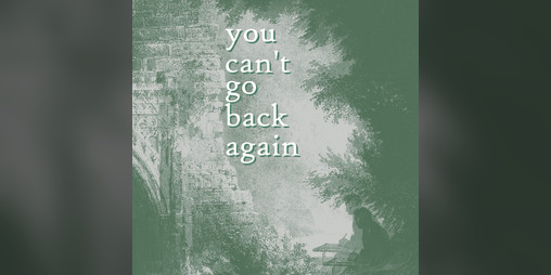 Cover image for you can't go back again