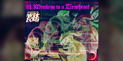 Cover image for D4 Monkeys in a Trench-coat for MORK BORG!
