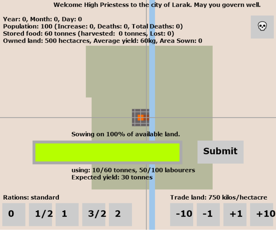 Cover image for Ludum Dare 50 Priestess of Larak