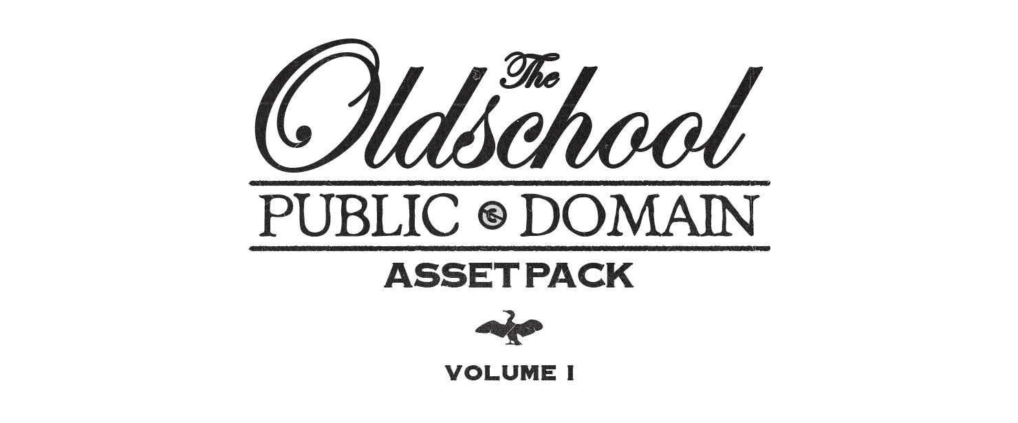 The Oldschool Public Domain Asset Pack - Vol. I